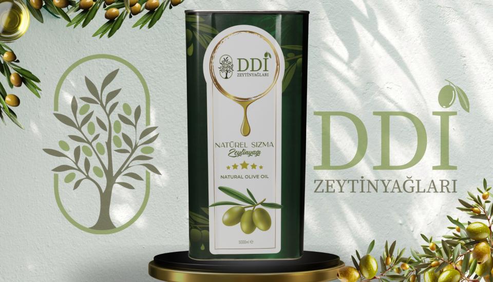 DDİ Bakan Aile Boyu Özgün Lezzet (5 LT) Erken Hasat Soğuk Sıkım Natürel Sızma Zeytinyağı